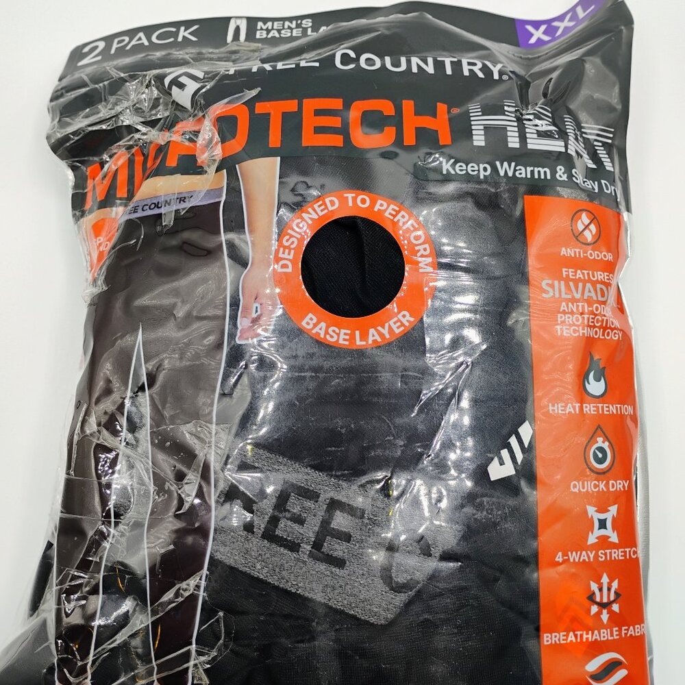 Men's base layer pant 2xl - package has been opened